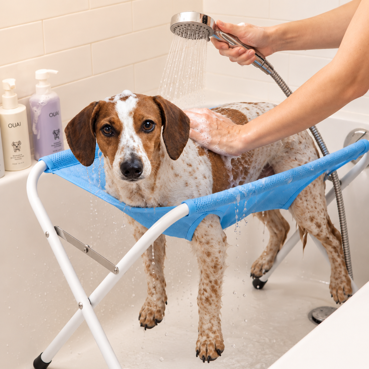 PetPaw™ — Foldable Dog Bath Stand