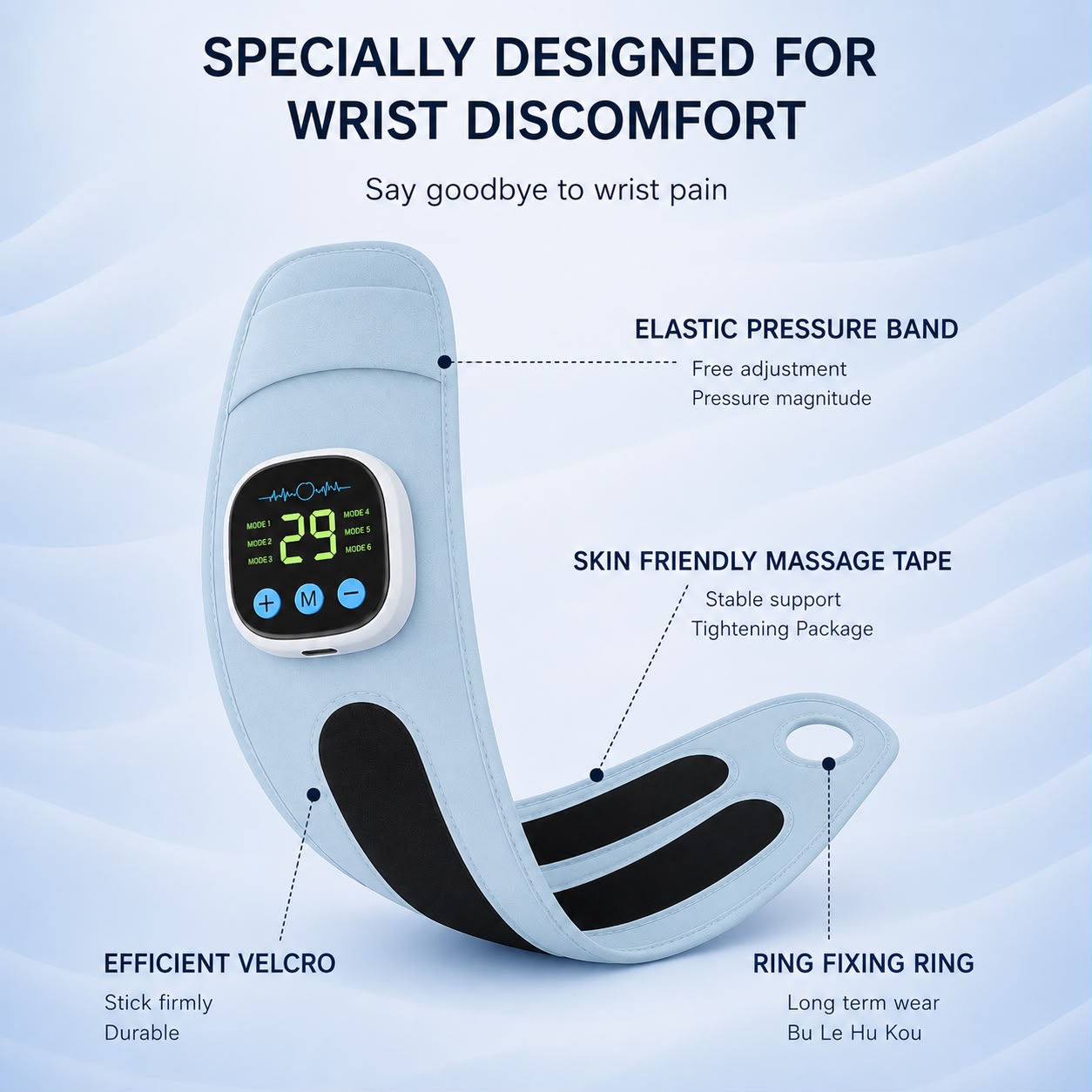 PulseEase™ – Wrist Pain & Support