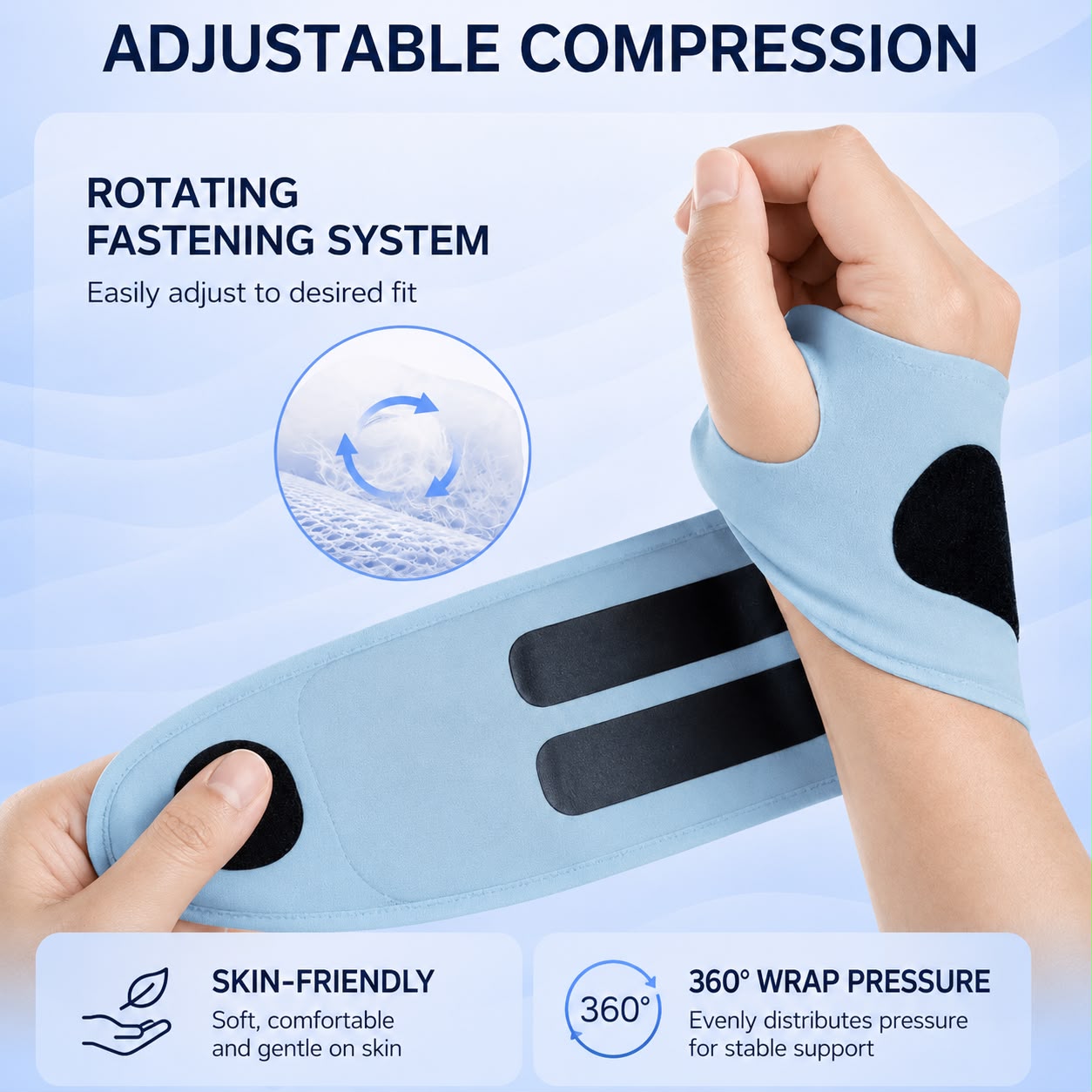 PulseEase™ – Wrist Pain & Support